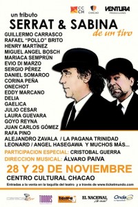 Afiche del evento cortesía de Teatro de Chacao.