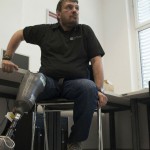 "Tengo la impresión de tener de nuevo un pie" aseguró Wolfgang Rangger que perdió su pierna a raíz de complicaciones en un accidente cerebrovascular.