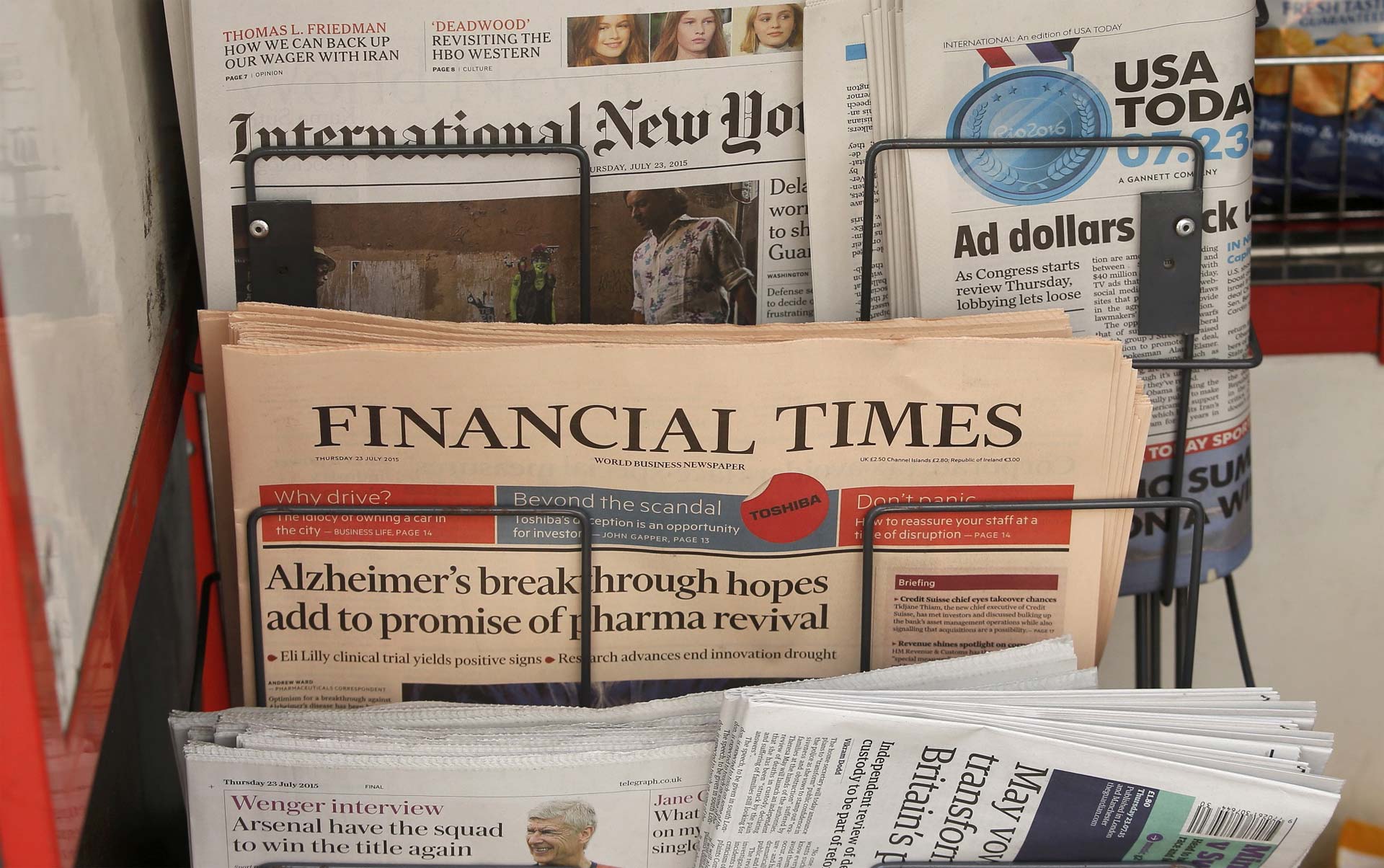 Financial Times fue comprado por el grupo japonés Nikkei