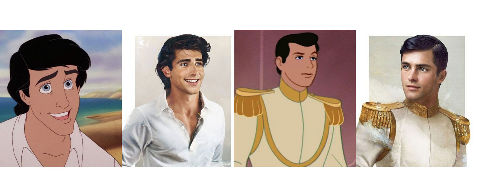 ¿Te imaginas cómo serían los príncipes de las películas de Disney en la vida real? No hace falta: aquí están las imágenes