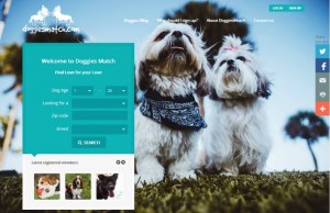 El fundador de la red social dijo que Doggiesmatch es para que la gente se identifique con su animal 