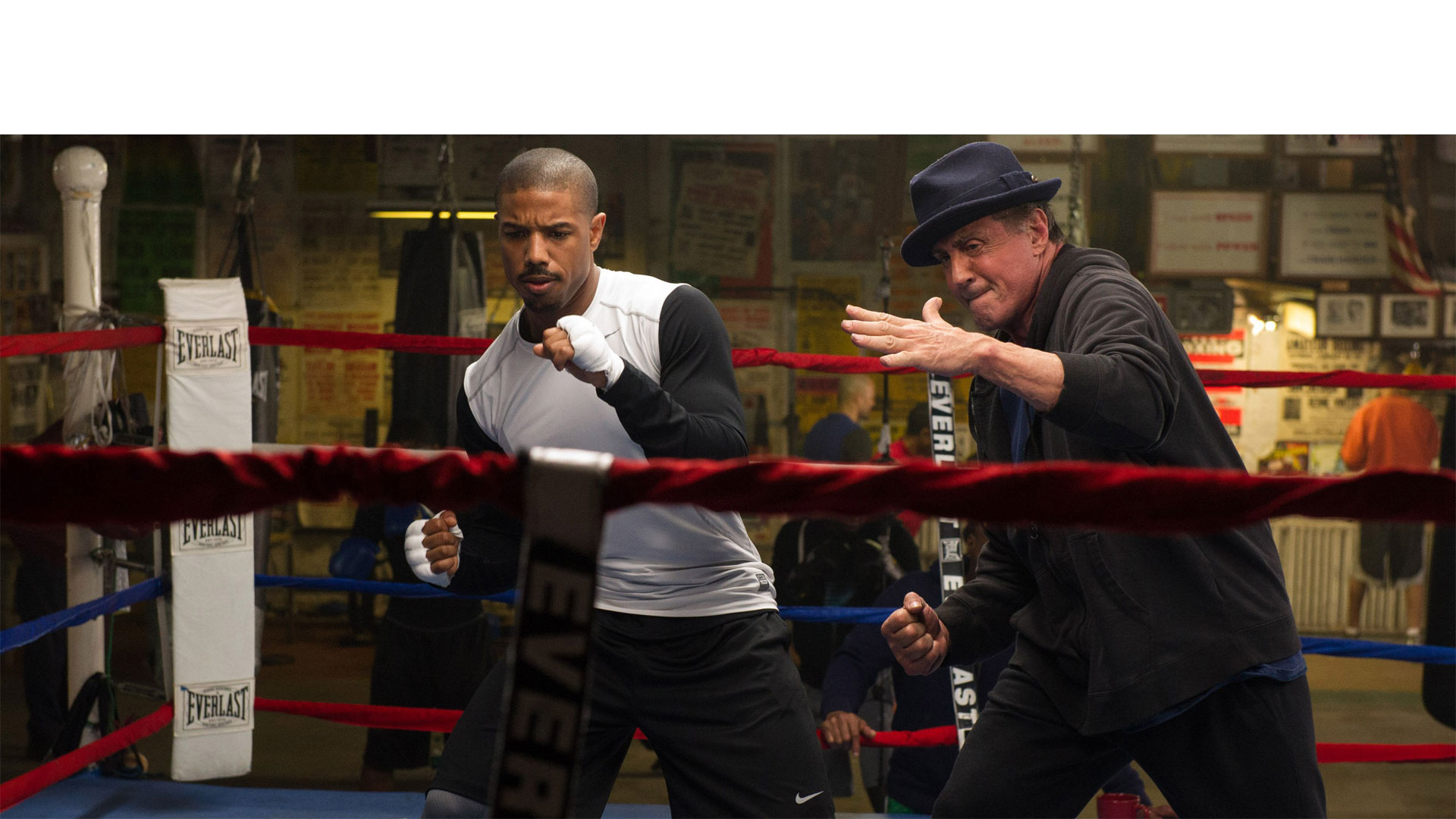 La película Creed, protagonizada por Stallone, logró posicionarse en el tercer lugar de la cartelera americana en su semana de estreno