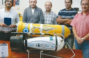 “Pez robot” que explorará las aguas argentinas.