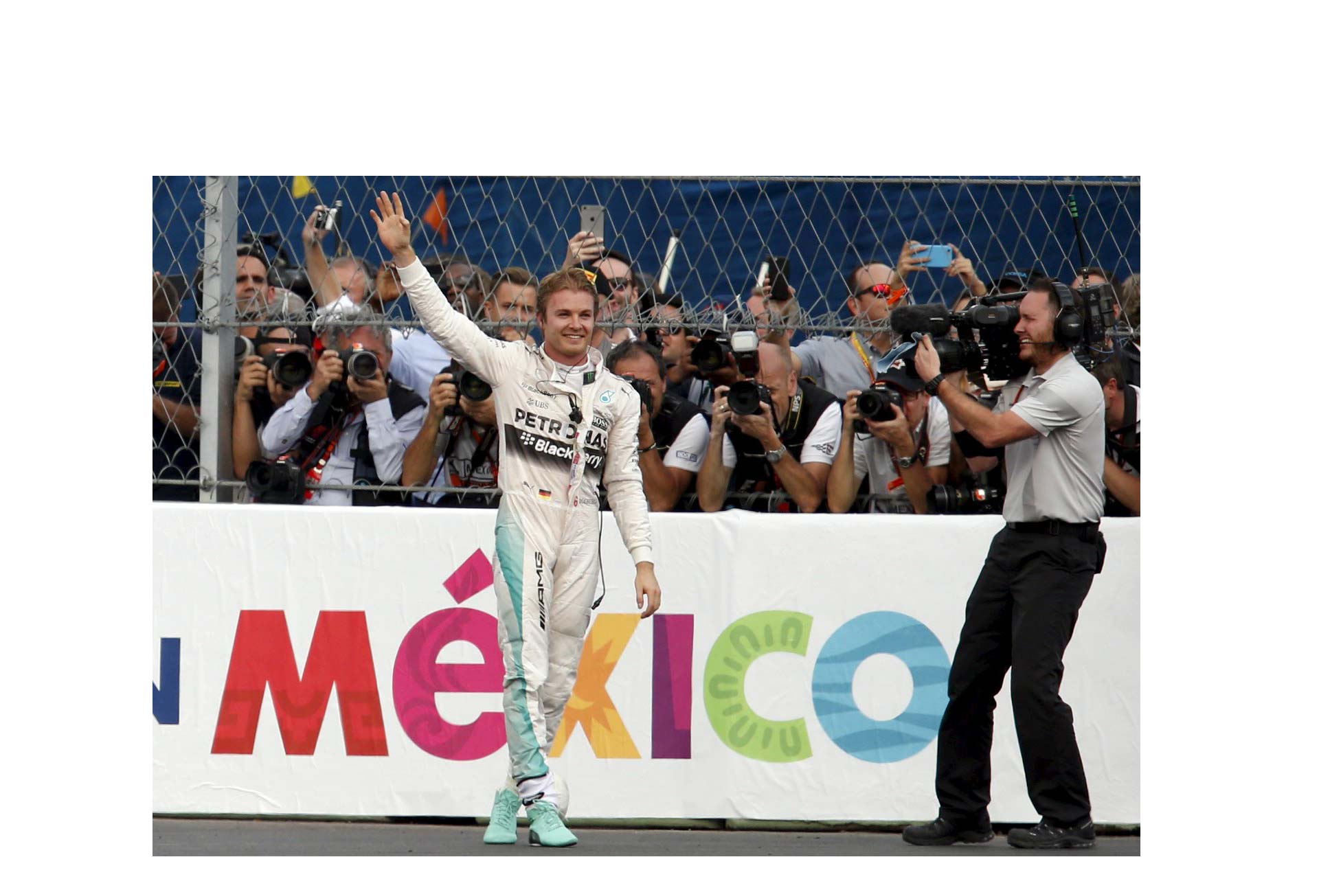 Rosberg campeón en México