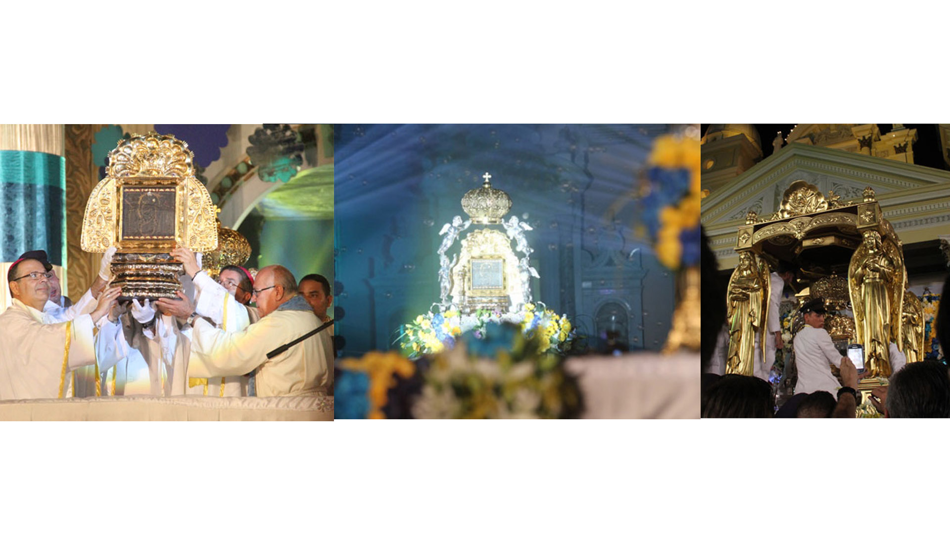 Más de 60 mil personas asistieron a la ceremonia que marcó el inicio de las fiestas patronales en honor a la Virgen