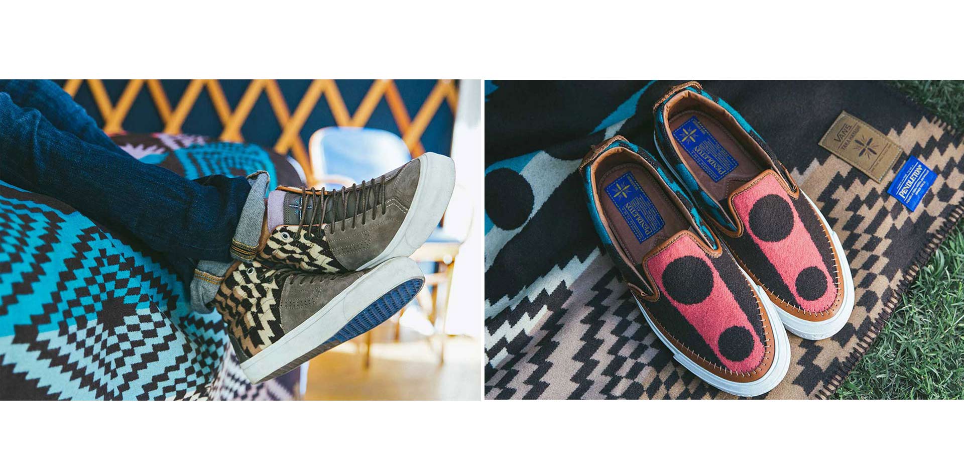 Un artista y diseñador japonés se unió a Vans para crear una colección cápsula de zapatos hermosos, cómodos y únicos