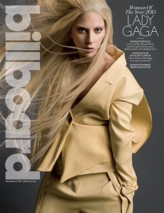 Lady Gaga fue nombrada mujer del año por la revista Billboard y, además, apareció en la portada.