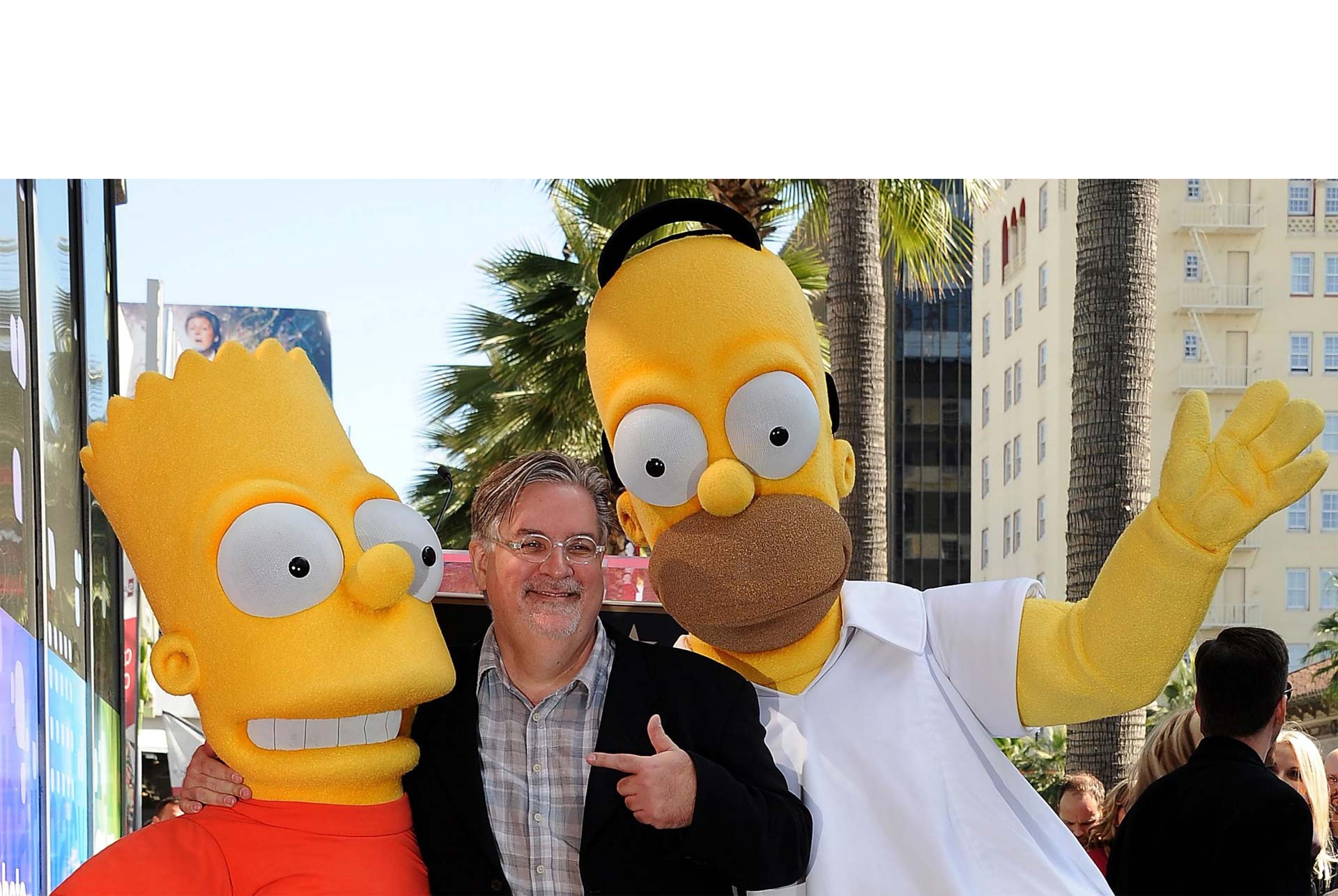 El creador de Los Simpson firmó un contrato con la empresa de entretenimiento de streaming para crear una serie animada este año