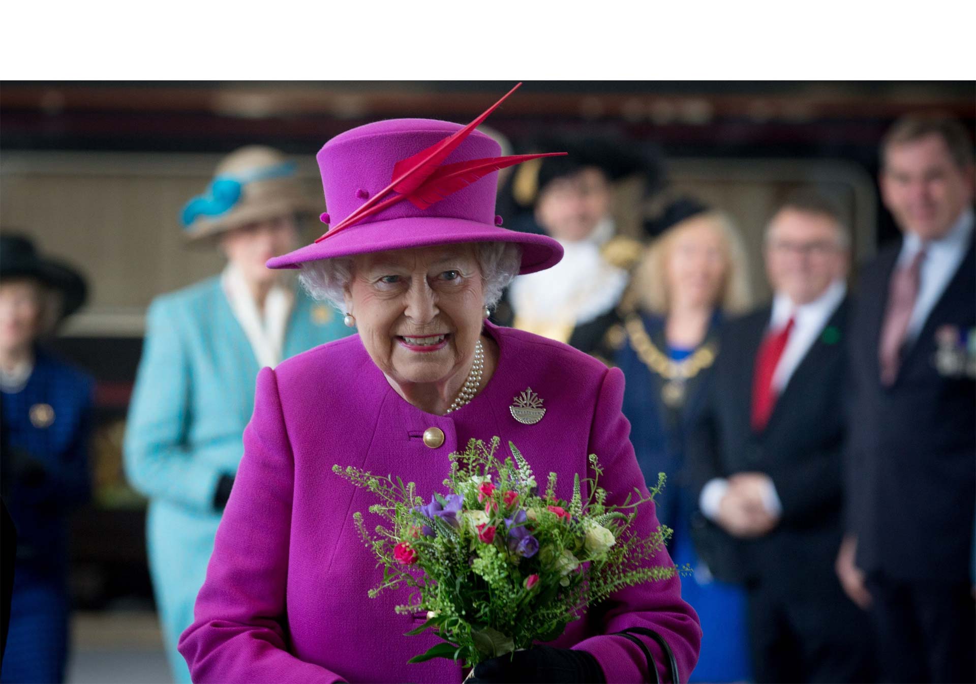 Isabel II de Inglaterra será agasajada con un almuerzo al que acudirán diez mil personas
