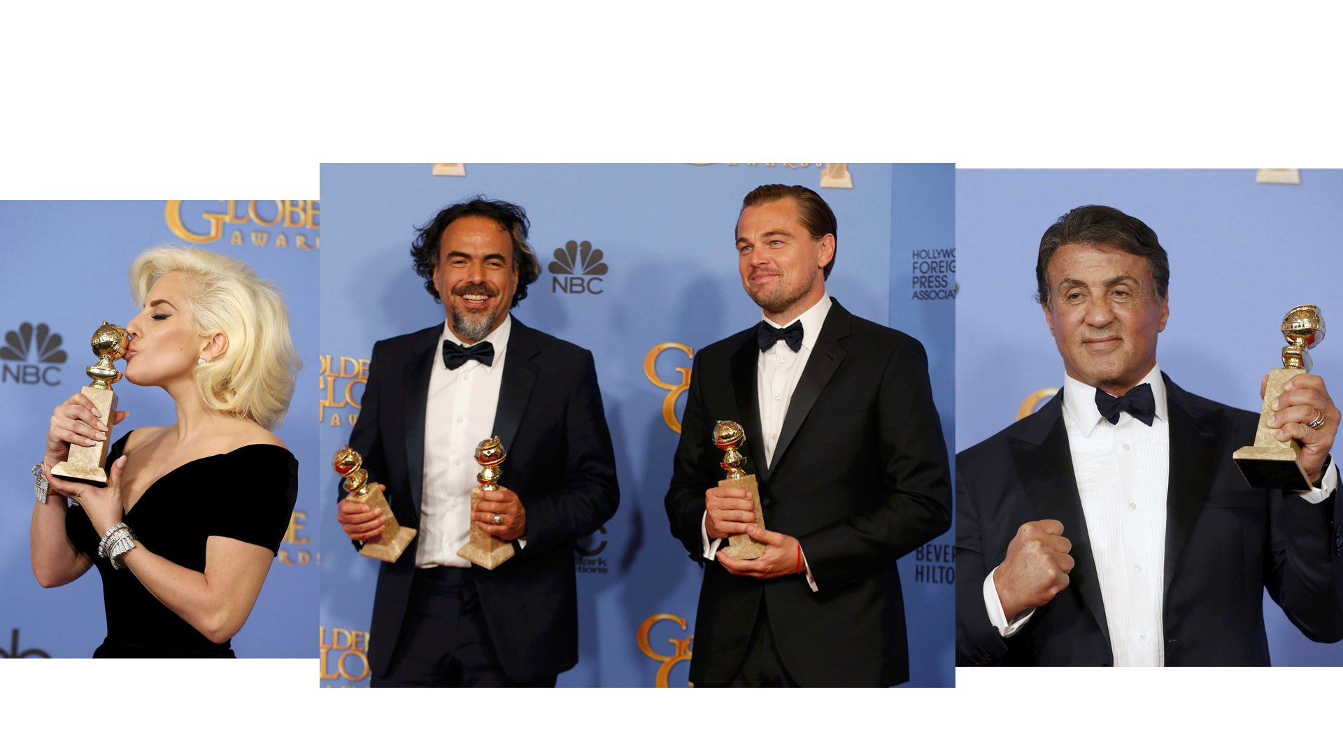 Leonardo DiCaprio se llevó el galardón de "Mejor actor en una película dramática" tal como anunciaron los críticos de Hollywood