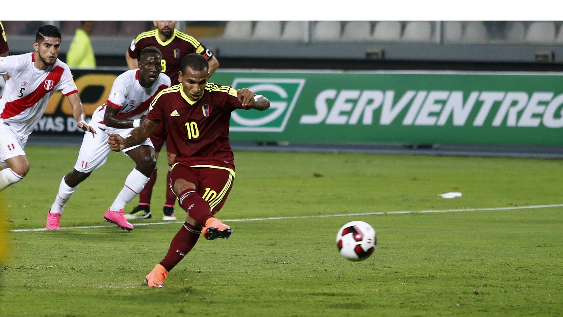 Con goles de Rómulo Otero y Mikel Villanueva el cuadro criollo saca un empate agridulce en su camino hacia el Mundial Rusia 2018