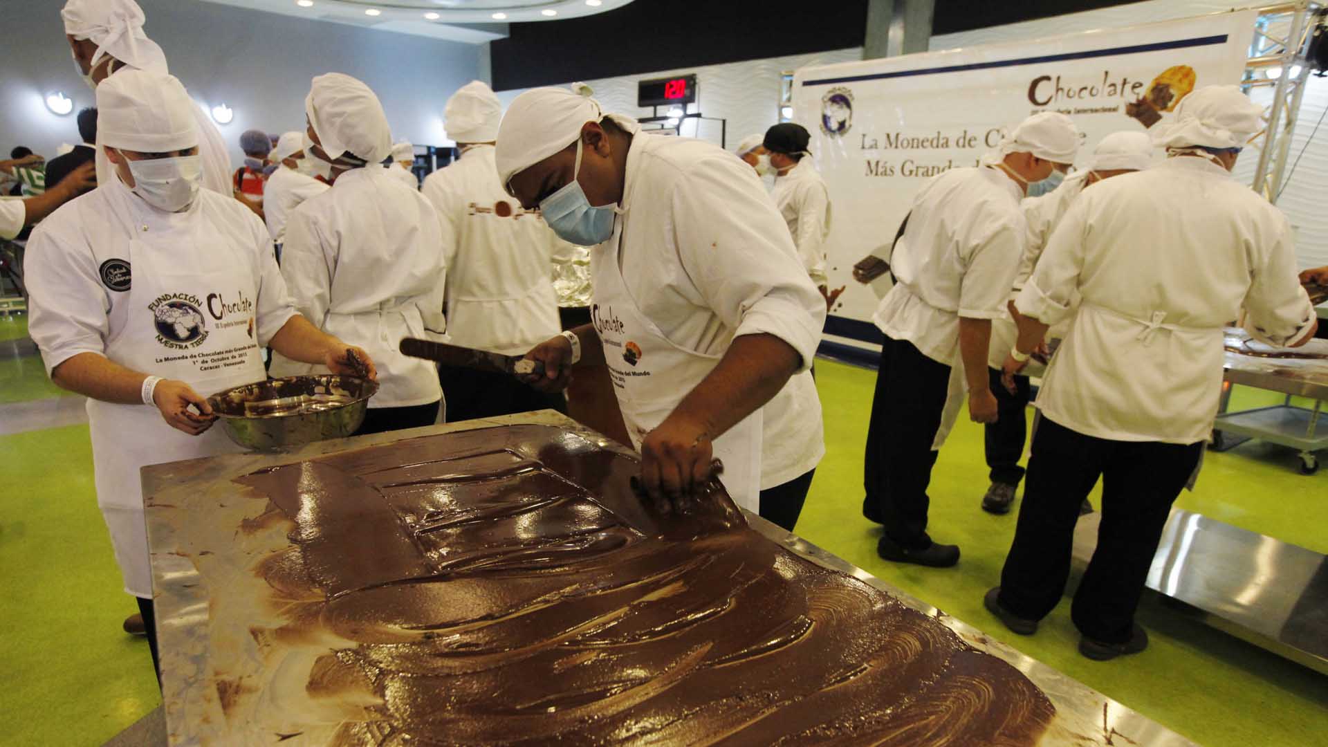 Los más calificados fueron certificados tras participar en la III Expoferia Internacional de Chocolateros y establecer un nuevo récord mundial