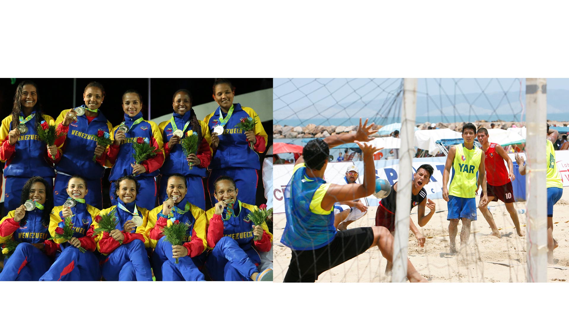 Los equipos cadetes obtuvieron el máximo reconocimiento al llevarse las medallas de oro del Torneo Panamericano de Balonmano de Playa