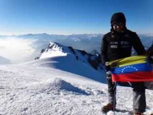 Figueroa asegura sentir mucho orgullo de representa a Venezuela