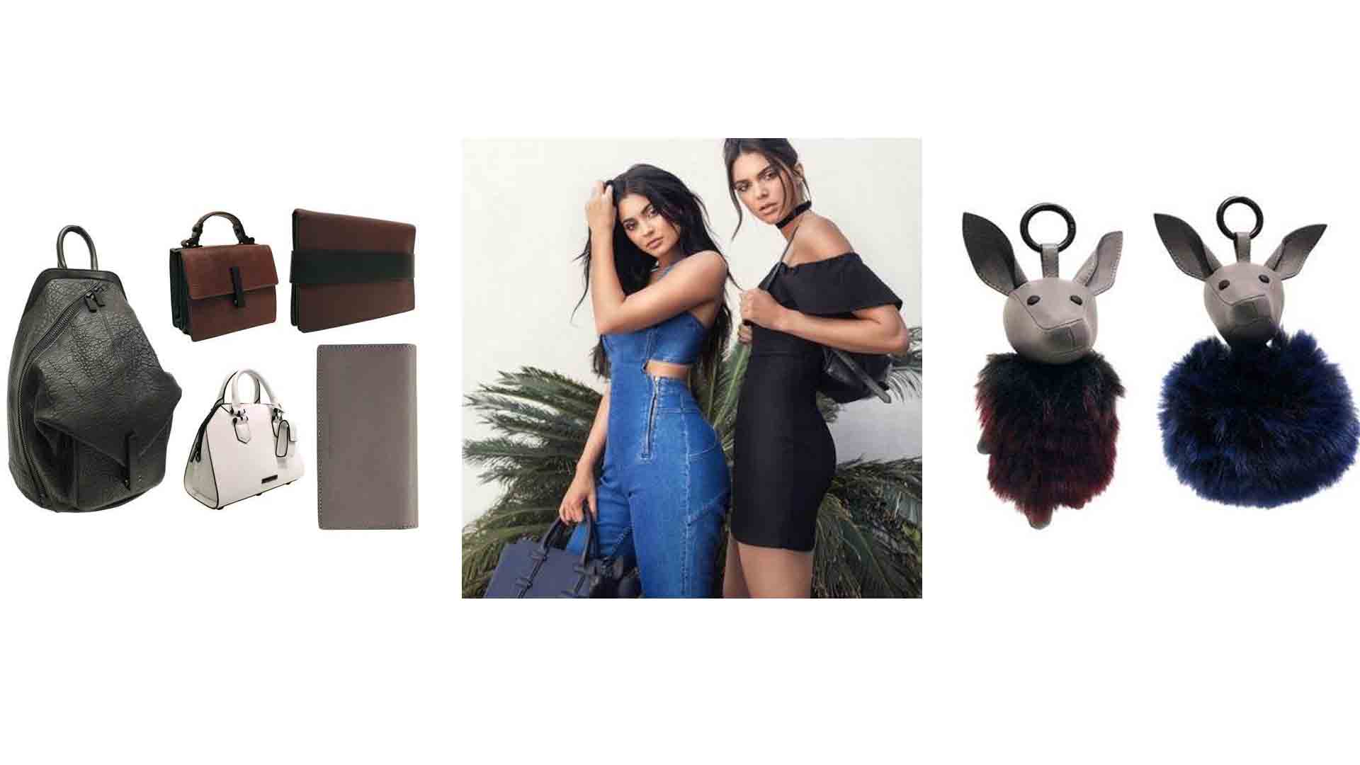 Kendall y Kylie Jenner presentaron una nueva colección de bolsos con diseños diferentes que se adaptan fácilmente a cada estilo