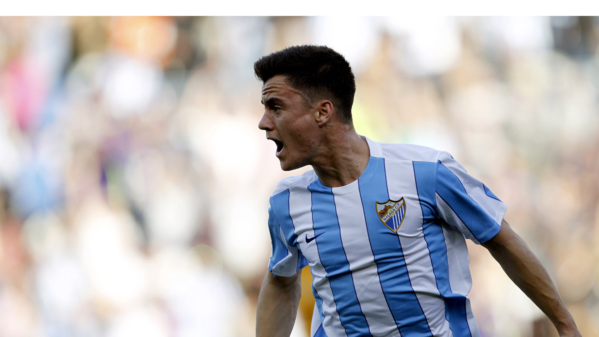El venezolano contratado por el Málaga marcó el primer gol de la temporada