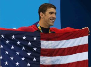 El icono Michael Phelps se despidió con broche de oro. Fotografía REUTERS/Marcos Brindicci. 