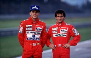 Ayrton Senna y Alain Prost protagonizaron una historia similar cuando compartieron el mismo equipo 