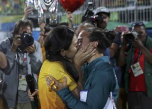 Las brasileras tienen dos años de relación y contraerán matrimonio próximamente. 
