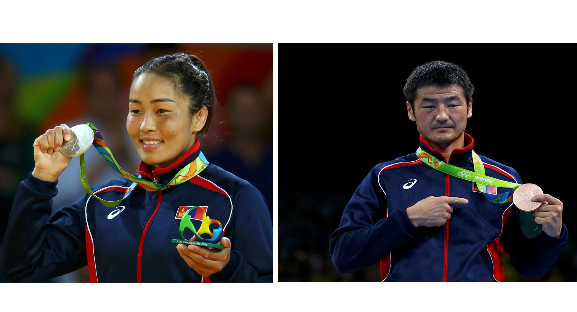 El gobierno de Mongolia premio con una nueva residencia a Sumiya Dorjsuren y a Otgondalai Dorjnyambuu, sus únicos medallistas en los Juegos Olímpicos de Río 2016