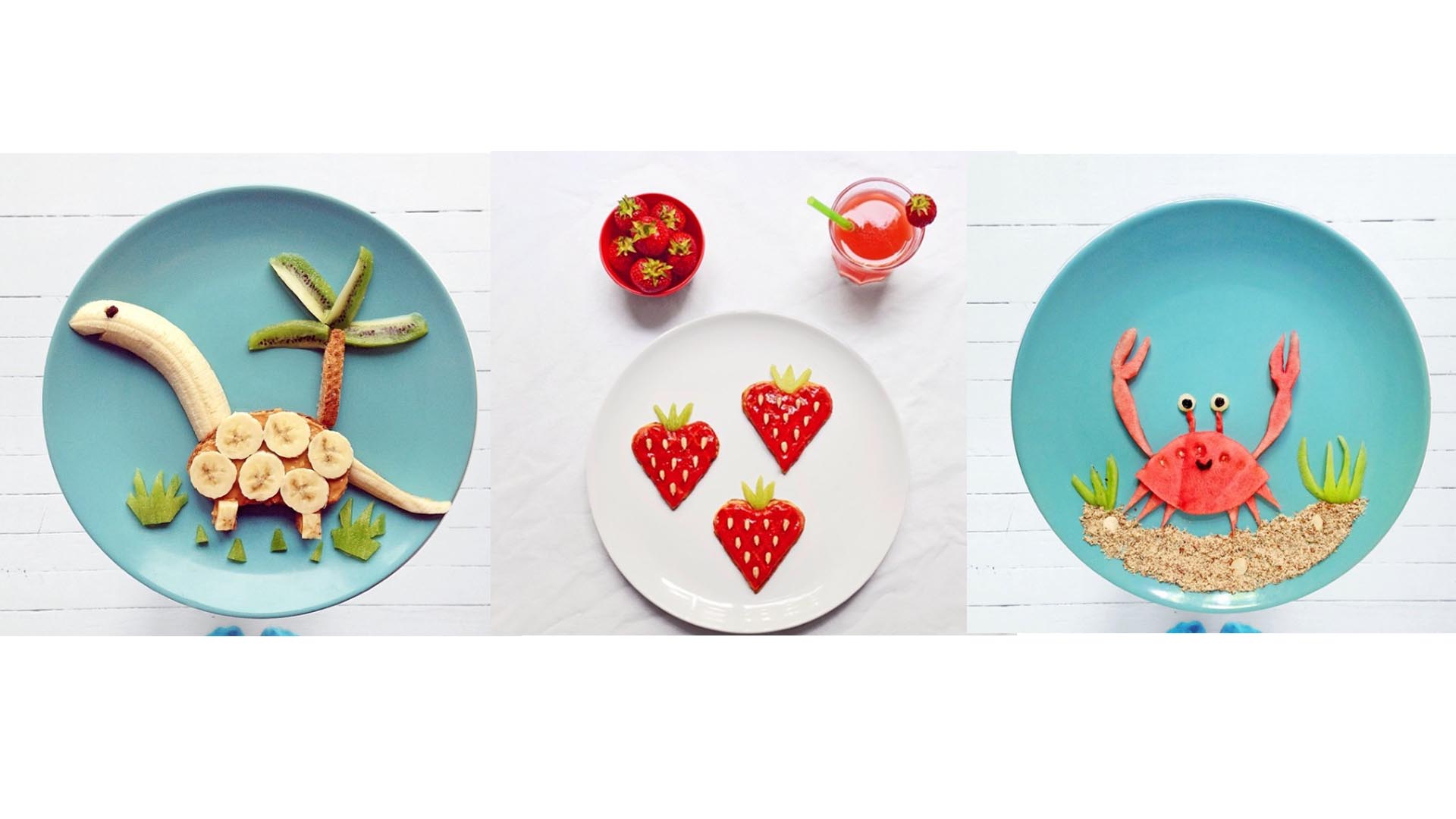 Inspírate en las creaciones de la food blogger noruega Ida Frosk y dale a tus comidas un toque de diversión