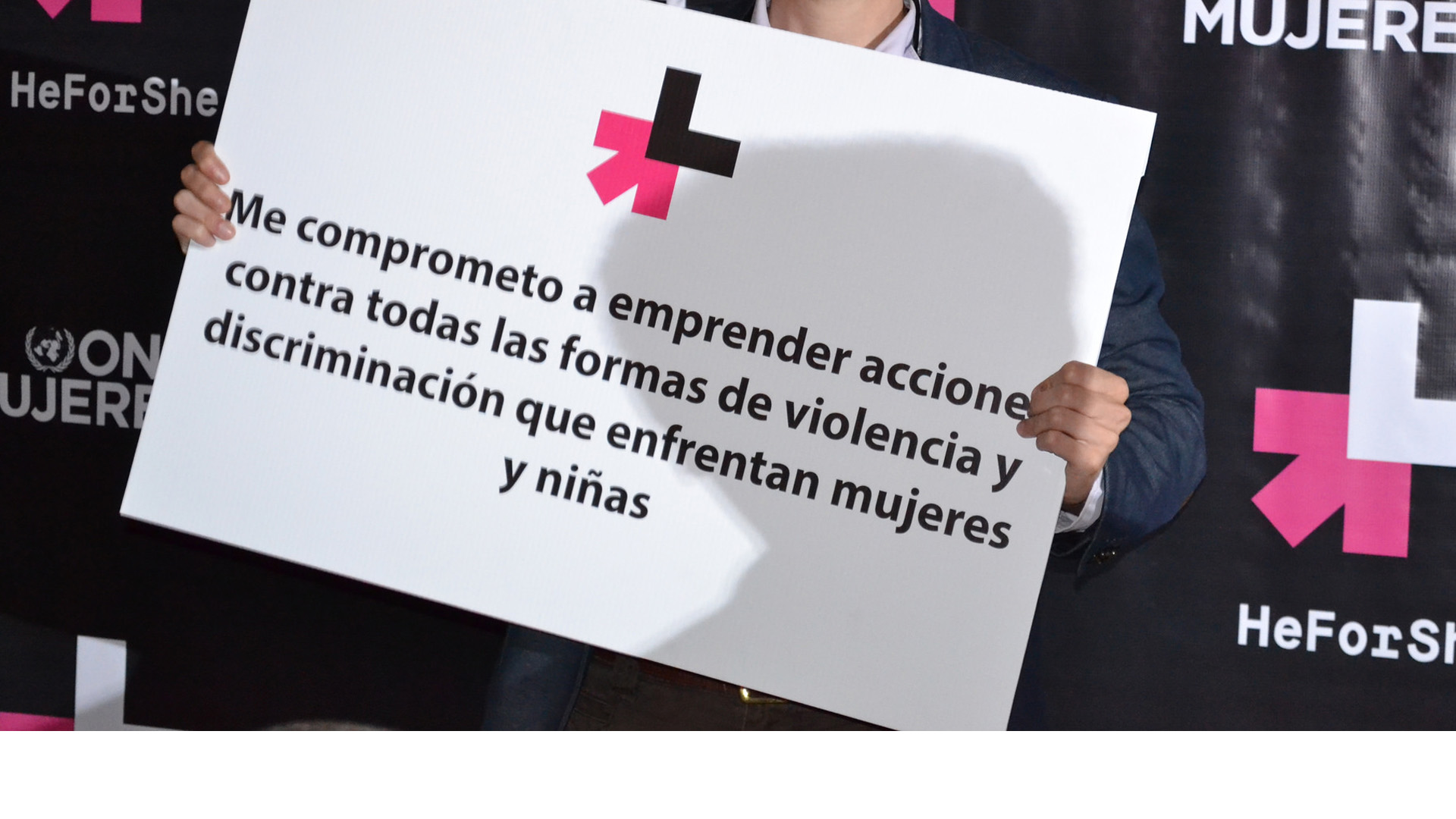 La campaña de ONU Mujeres llegó hasta la capital colombiana para velar por los derechos de las féminas así como por su empoderamiento