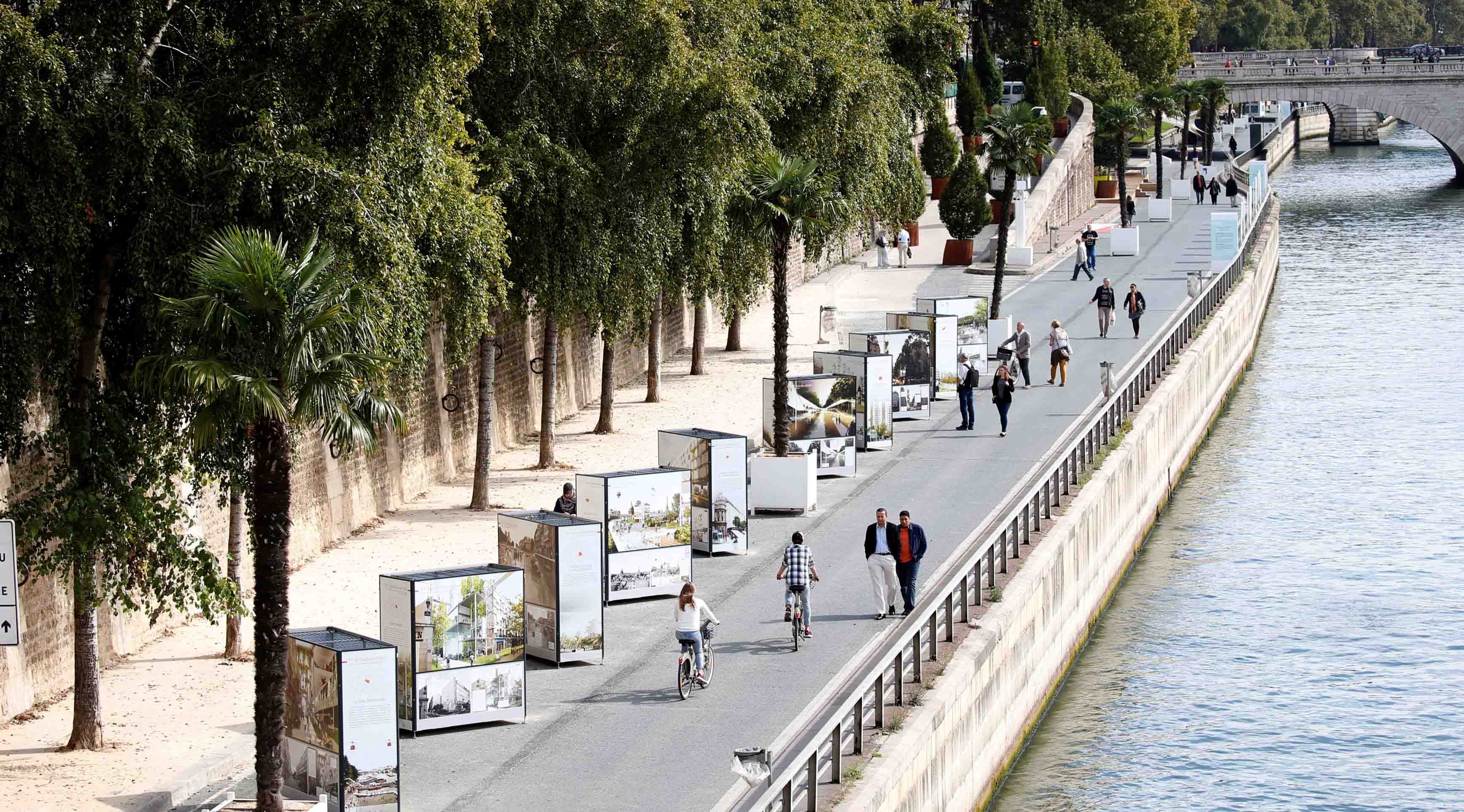 El espacio que cubrirá más de tres kilómetros de largo es una medida que tiene como finalidad reducir la contaminación y el tráfico en París