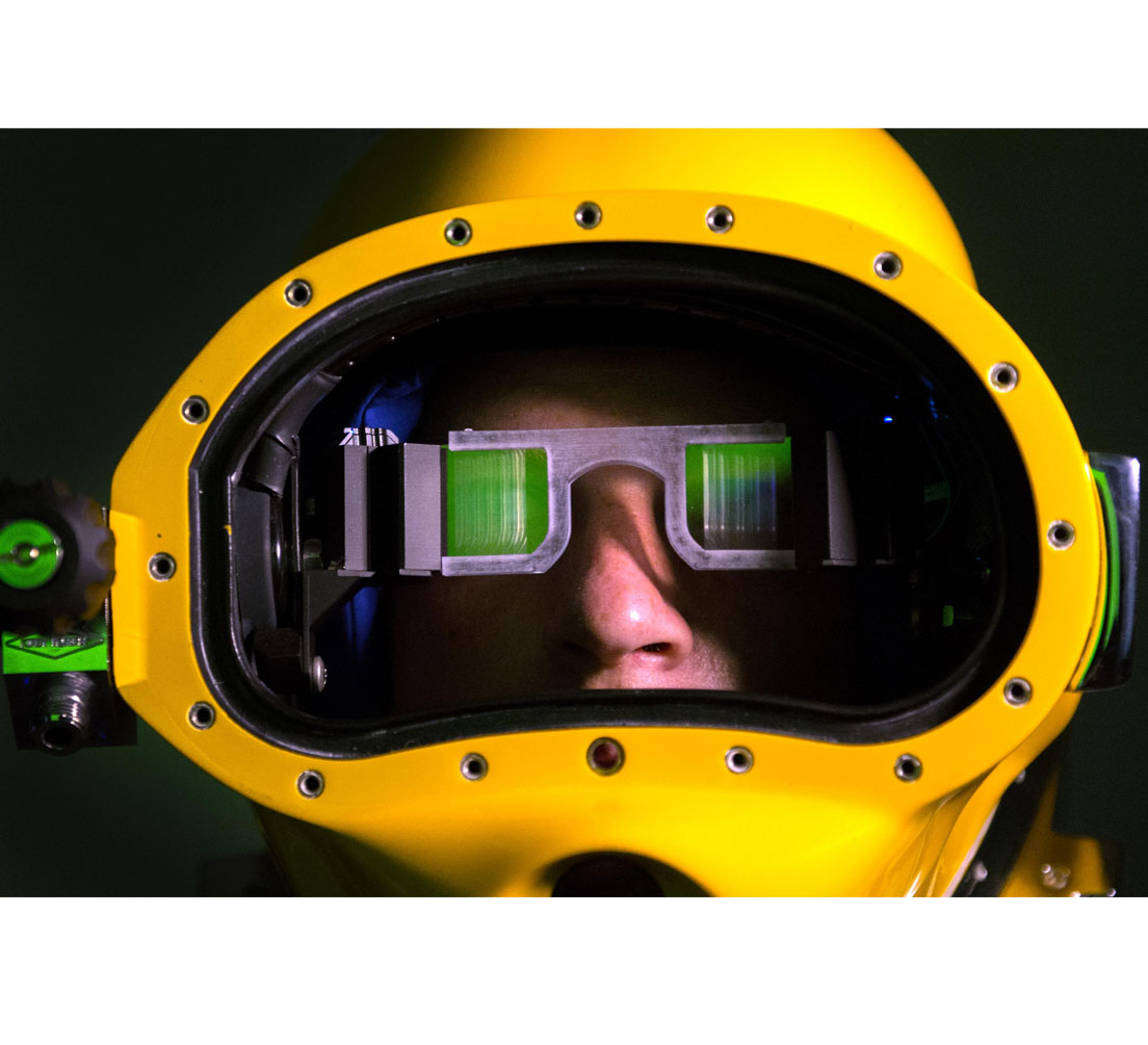 Se trata del visor de realidad aumentada "DAVD" el cual ofrecerá mayor visibilidad a los buceadores a través de información digital adicional durante sus exploraciones