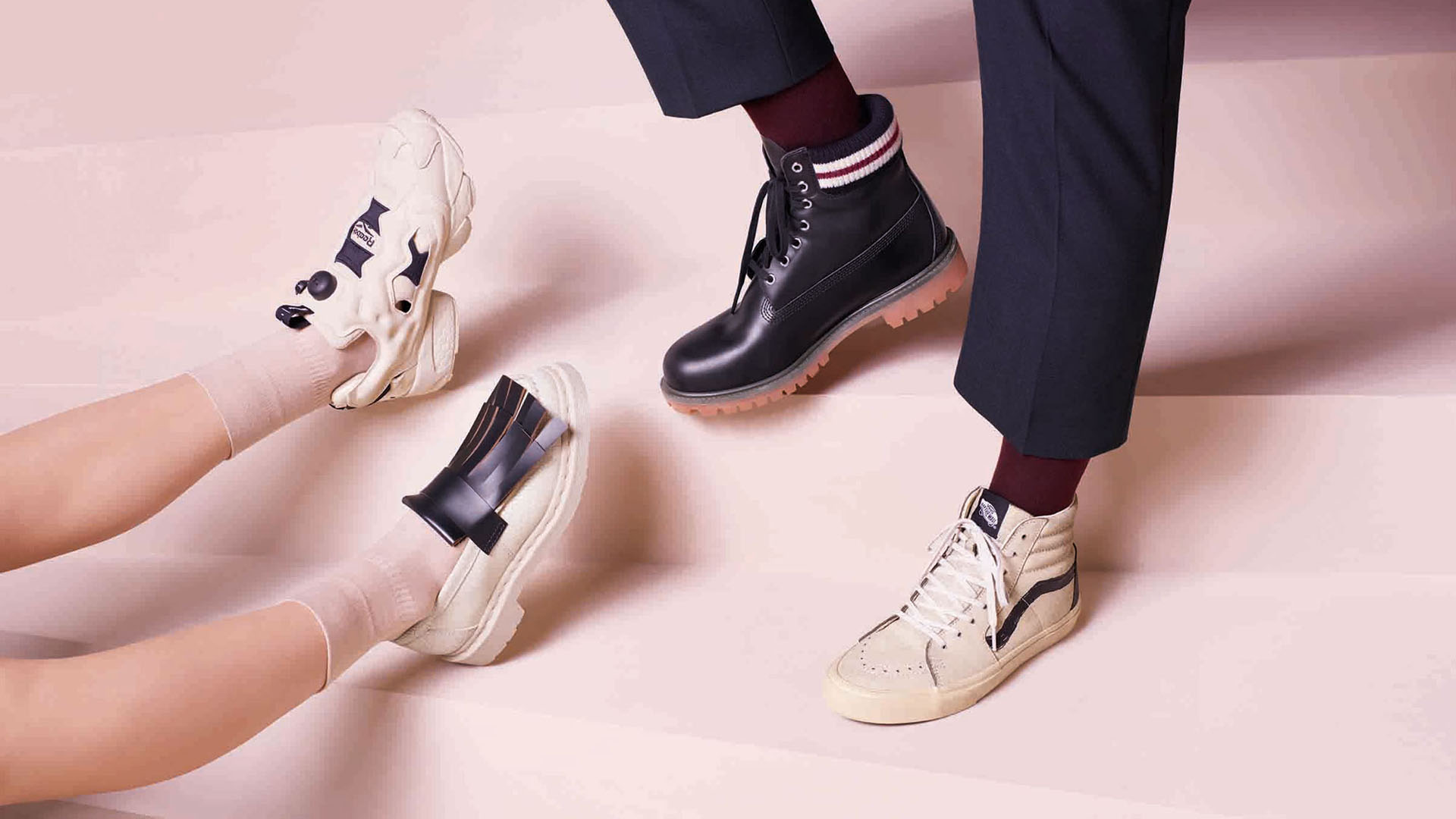 La reconocida marca de calzados lanzará su colección Step Into Marni para reconocer el diseño y calidad de marcas como Timberland y Reebok