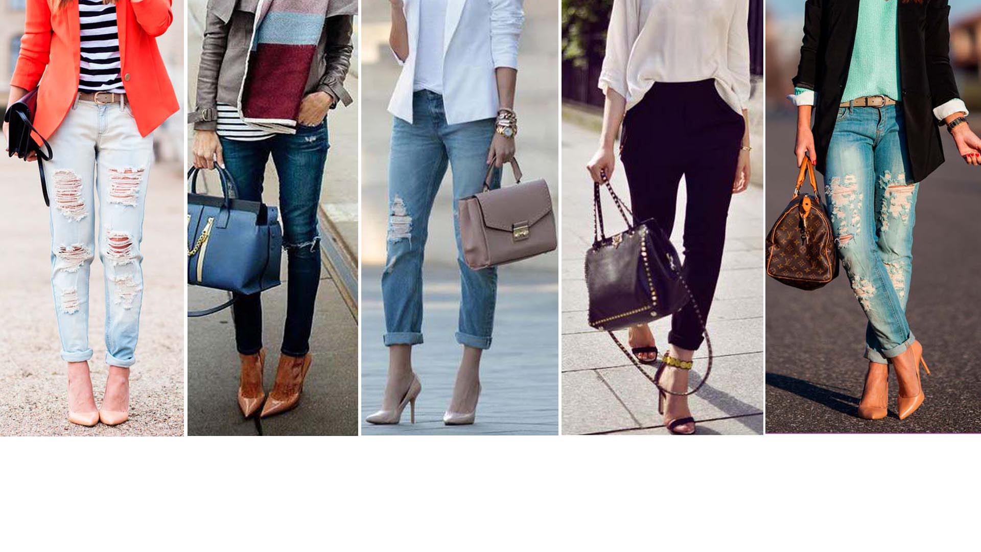 Los zapatos altos siempre son referencia de elegancia, ahora los puedes usar con jeans y verte totalmente presentable