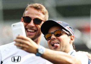  Jenson Button y Felipe Masa