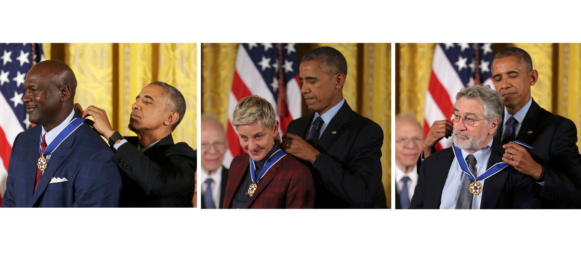Diferentes figuras recibieron la Medalla de la Libertad Presidencial por parte del presidente saliente Barack Obama