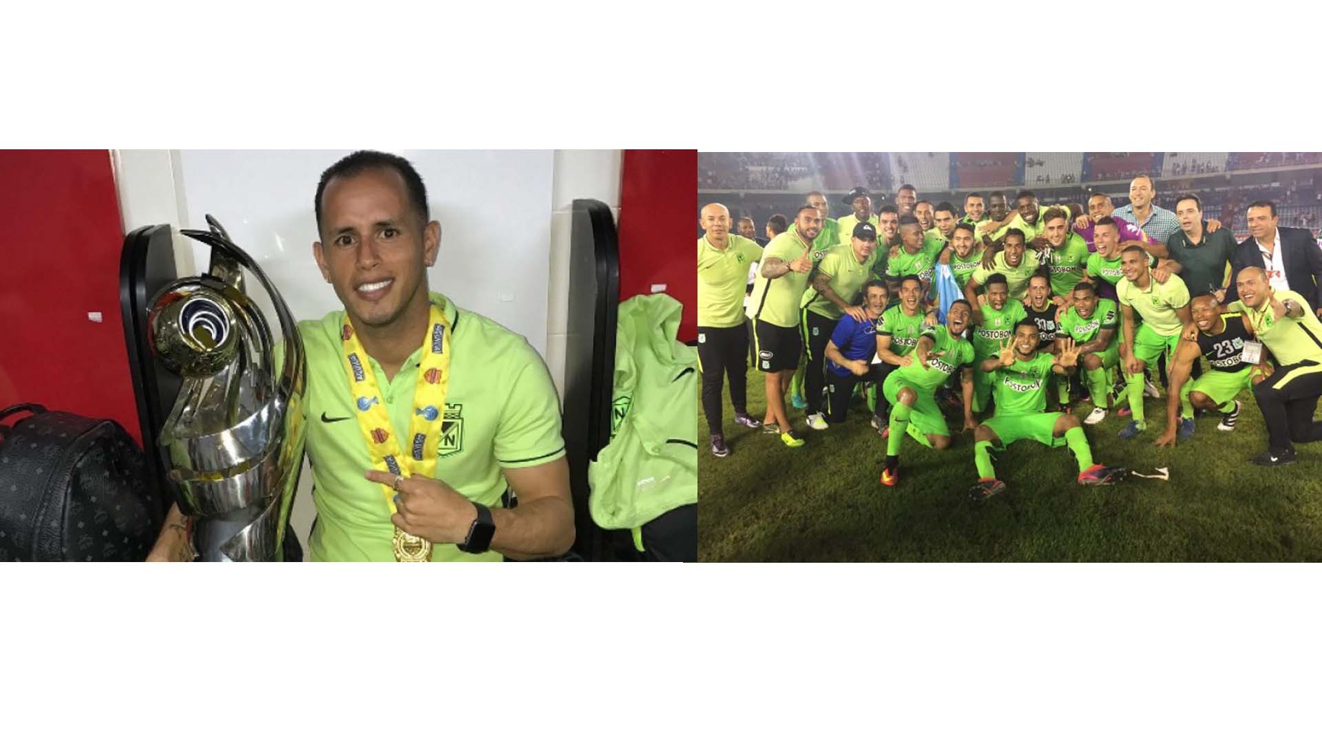 El equipo verdolaga consiguió coronarse campeón de la Copa Colombia tras vencer por el mínimo al Junior de Barranquilla