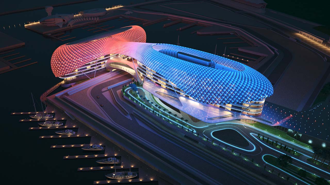 El imponente circuito Yas Marina será el escenario donde culmine el deporte rey en la pista de carreras por este año