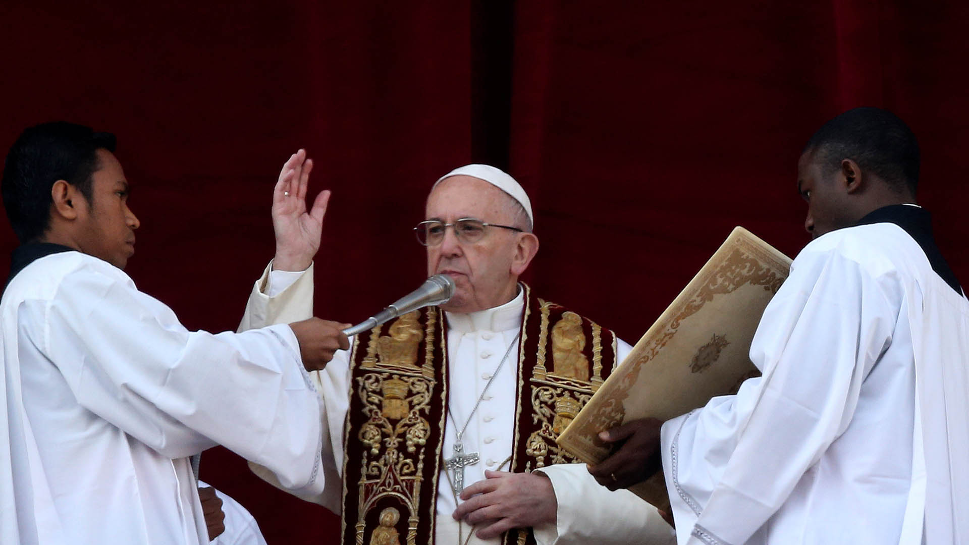 El Sumo Pontífice expresó sus deseos de reconciliación en Venezuela para que 