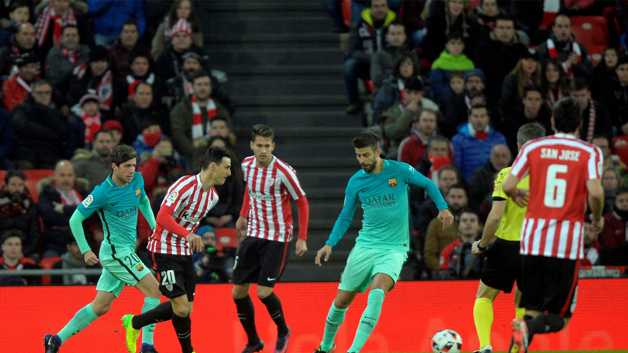 El FC Barcelona inició el año con un fuerte compromiso ante el Athletic de Bilbao, en el cual salió derrotado por 2-1