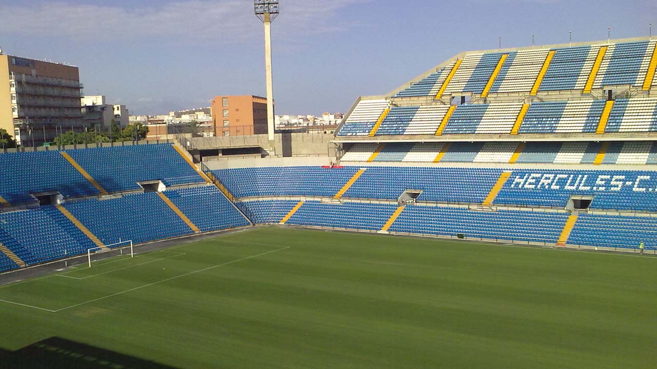 El estadio Rico Pérez ubicado en Alicante, España, será subastado por un precio inicial de 14.7 millones junto a 15% de los títulos accionariales del club
