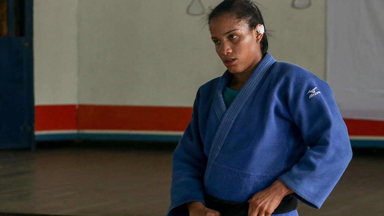 La judoca venezolana se la comió en Francia