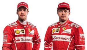  Vettel y Räikkönen