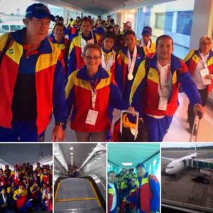 Delegación venezolana feliz por los logros