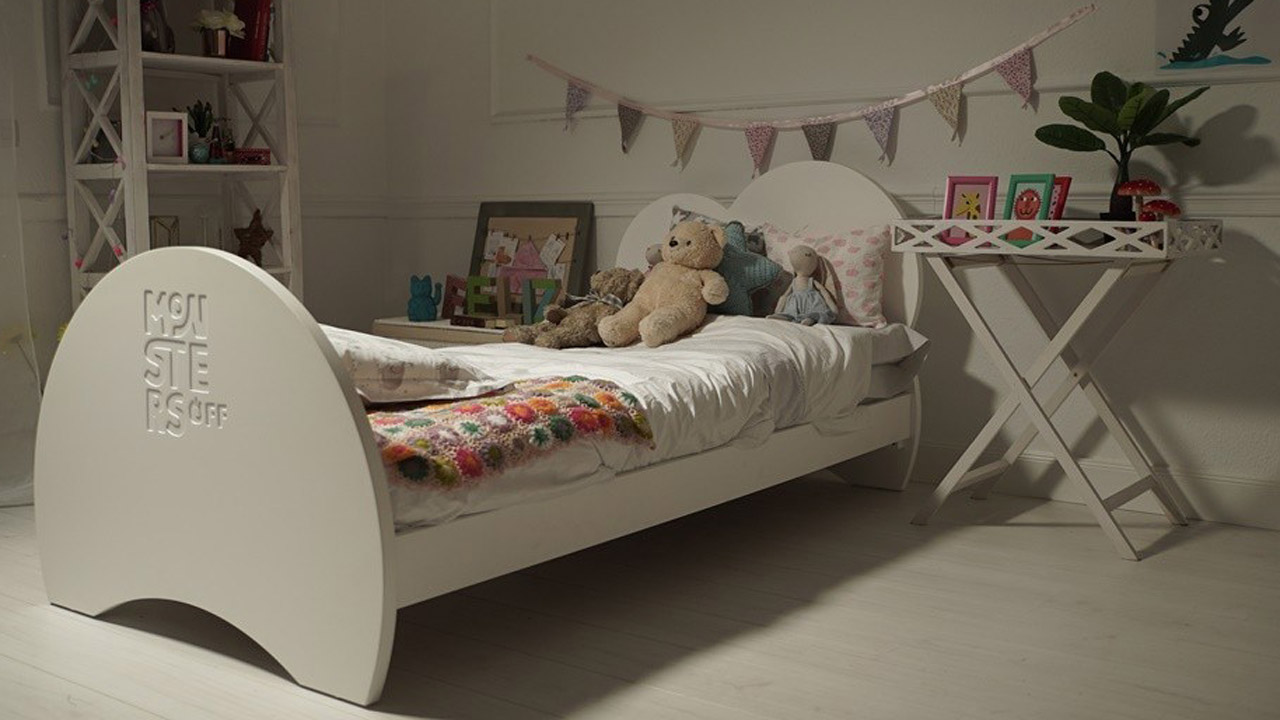 Esta cama, creada en España, posee un sistema de luz led para que los más pequeños estén tranquilos a la hora de dormir