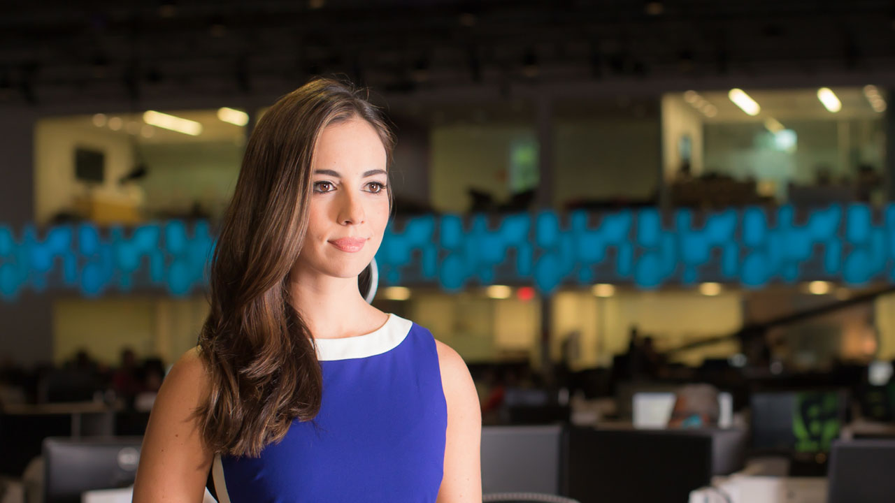 Mariana Atencio se convirtió en la única corresponsal latinoamericana canal de noticias estadounidense