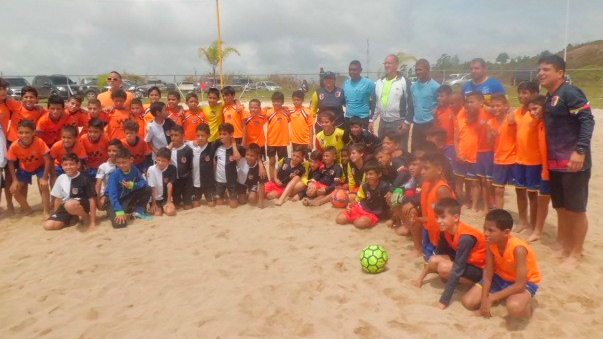 El recinto deportivo favorecerá a la comunidad del municipio los Salías de los Altos Mirandinos, y es avalado por La Federación Venezolana de Fútbol