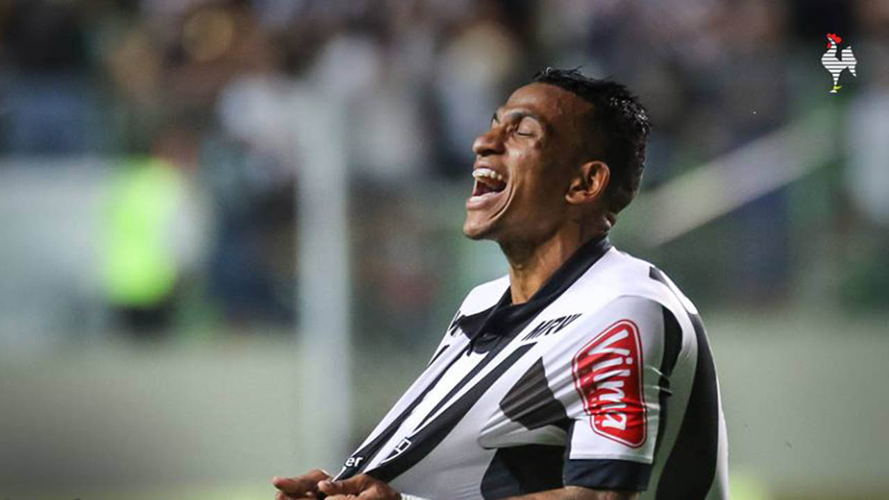 El mediocampista venezolano del Atlético Mineiro brasileño deslumbró con un brillante gol desde el córner