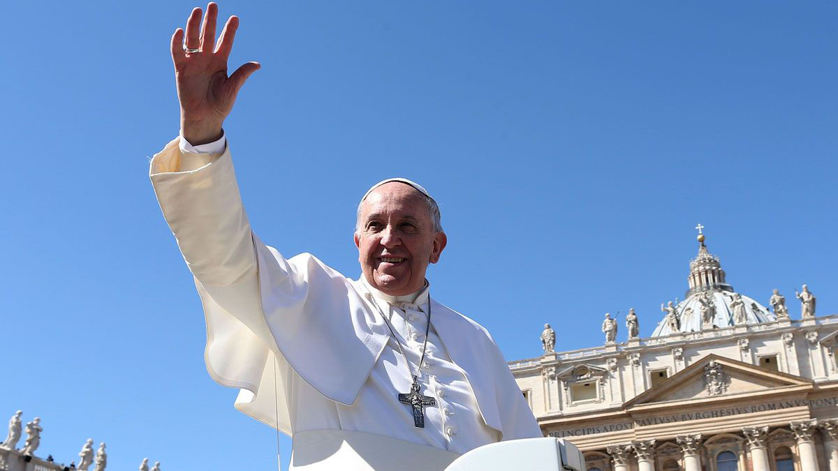 El sumo pontífice envió en saludo especial a la comunidad venezolana en Italia, renovando "la oración por vuestro amado país"