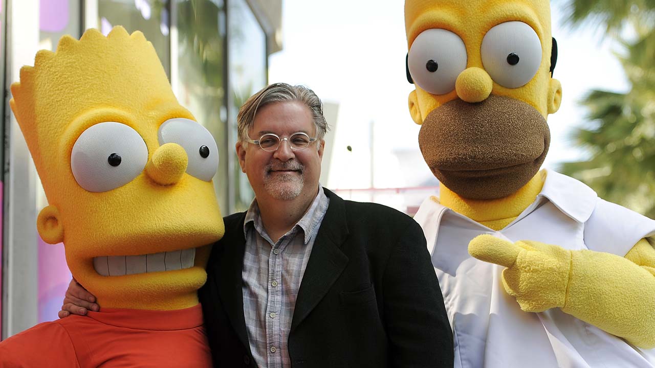 Matt Groening se unió con Netflix