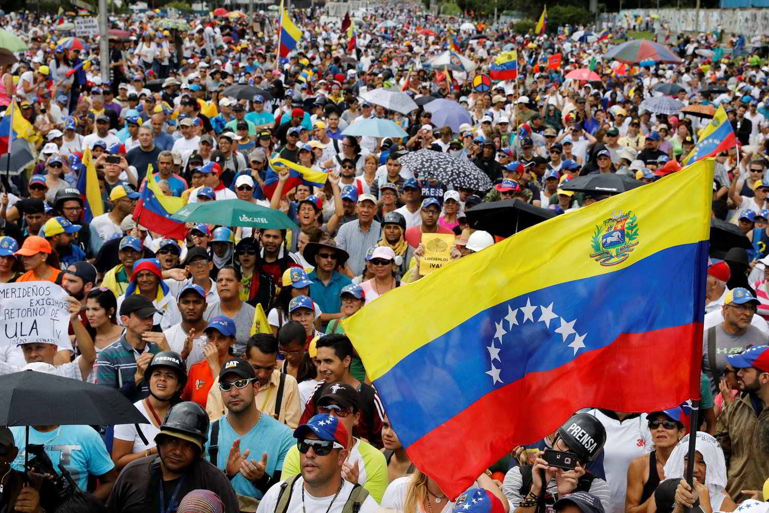 Nota primer boletín - Resultados consulta popular MUD, Venezuela