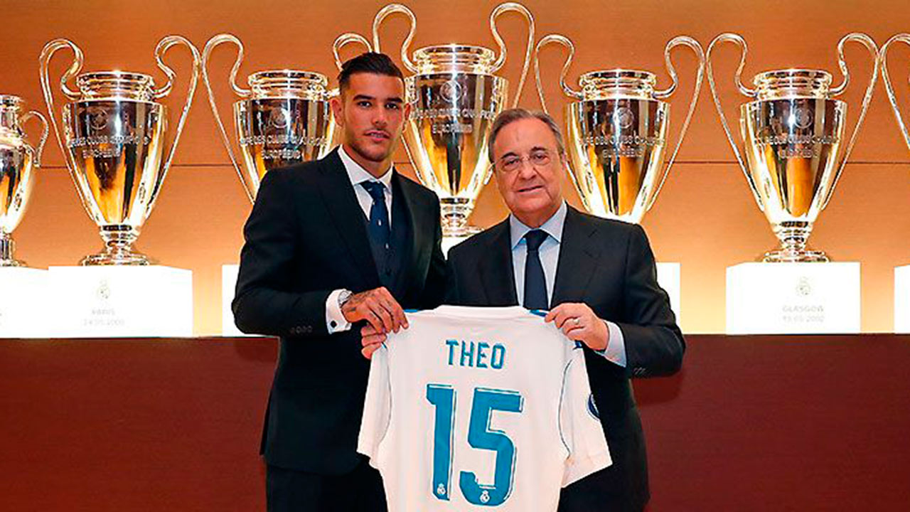 El futbolista francés se convirtió en el segundo jugador presentado oficialmente en la plantilla blanca para la temporada 2017-2018