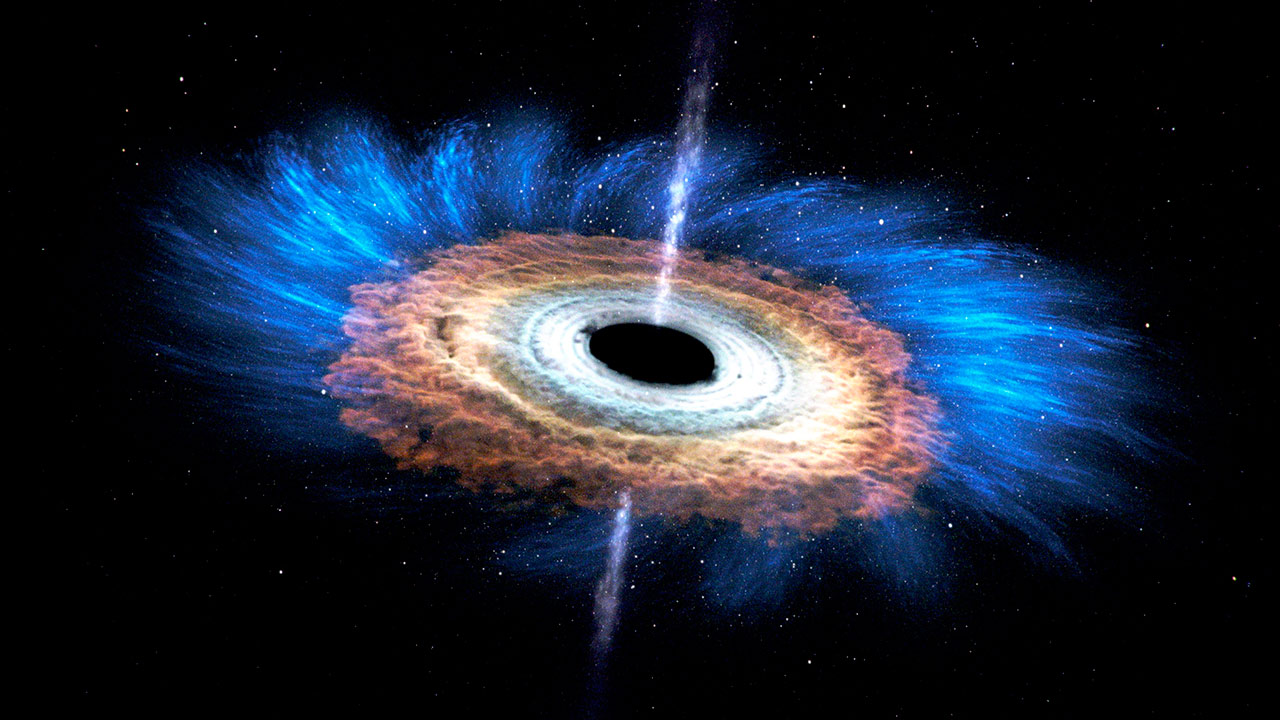 Un estudio publicado en la revista Royal Astronomical Society expone que una cifra que asciende a los 100 millones de agujeros negros