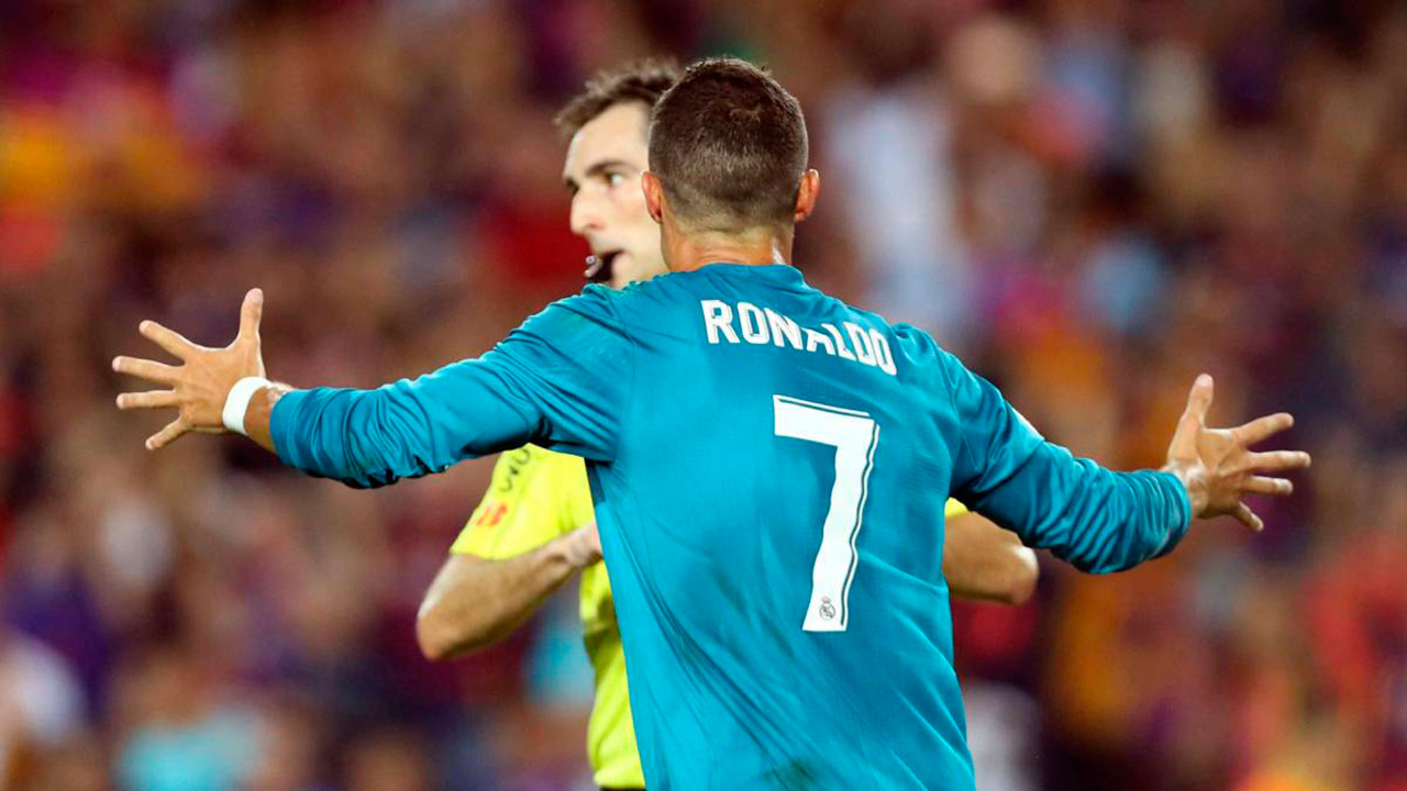 El comité de competiciones de España emitió el castigo de suspensión, luego que el portugués reaccionara de forma exagerada ante el árbitro del partido contra el Barcelona